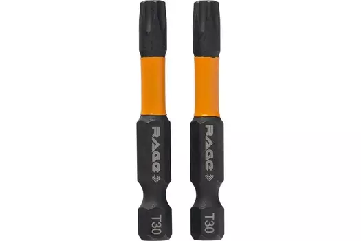 Набор бит торсионных Rage by Vira TORX T30 S2 х 50 мм 2шт