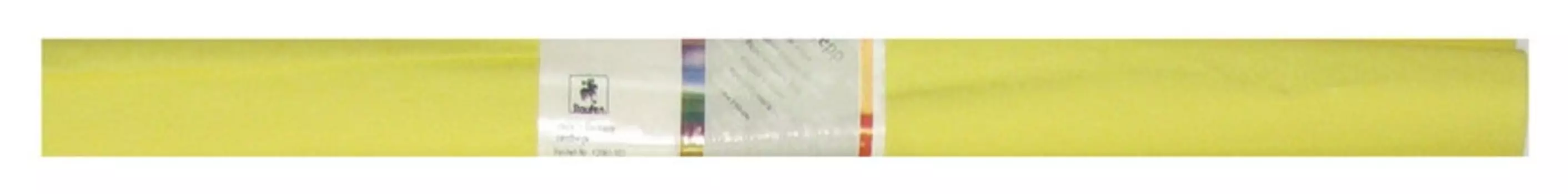 Бумага для творчества креповая, Werola, 50см*250см 32г/м лимон, 12061-102