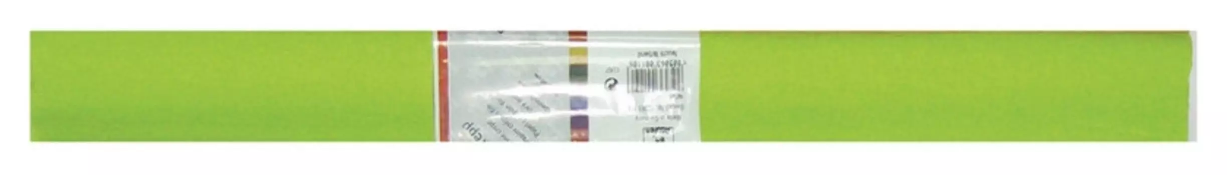 Бумага для творчества креповая Werola, 50см*250см 32г/м зел.яблоко,12061-11