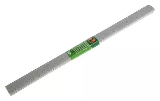 Бумага креповая поделочная гофро Koh-i-noor 50 х 200 см, серебряная, в рулоне