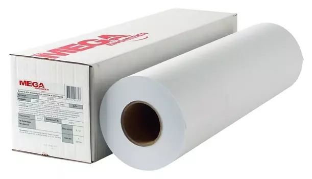 Бумага широкоформатная Promega Engineer Bright White 80г 841ммх150м 76мм