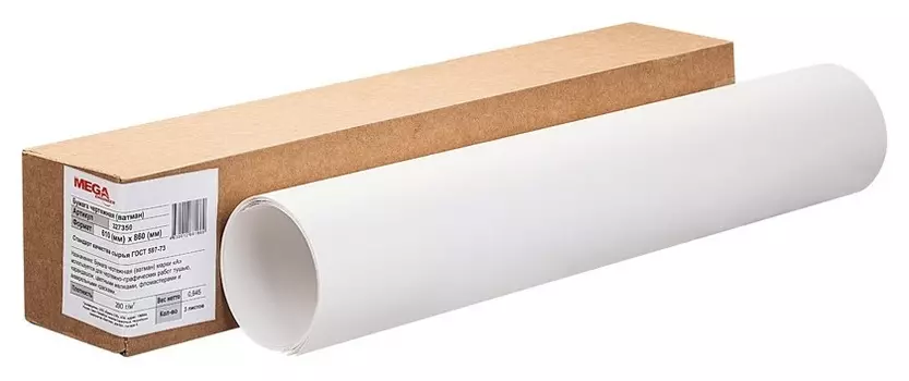 Бумага чертежная А Promega Engineer ф.610х860мм,пл.200г,3л/уп