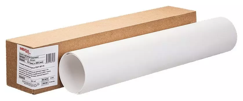 Бумага чертежная А Promega Engineer ф.610х860мм,пл.200г,5л/уп