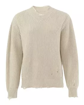 джемпер со спущенными петлями MM6 Maison Margiela