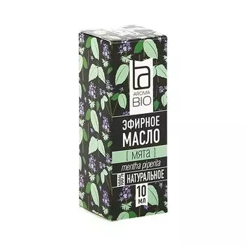 Масло эфирное мята AromaBio/АромаБио 10мл