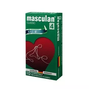 Маскулан презервативы masculan 4 classic №10 увеличенных размеров, розового цвета