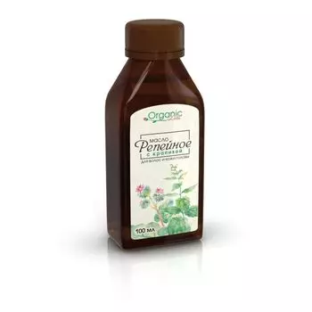 Масло для волос и кожи головы репейное с крапивой Organic labs РеалКосметикс 100мл