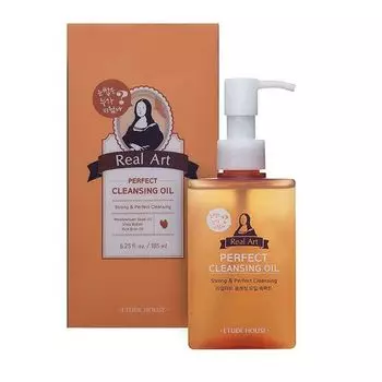 Масло гидрофильное для лица Real art perfect cleansing oil Etude House 185мл
