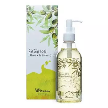 Масло гидрофильное с оливой Milky-wear natural olive cleansing oil 90% Elizavecca 300мл