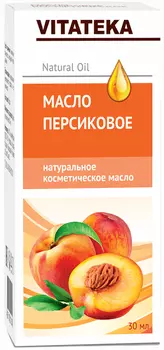 Масло косметическое Персиковое Vitateka/Витатека 30мл