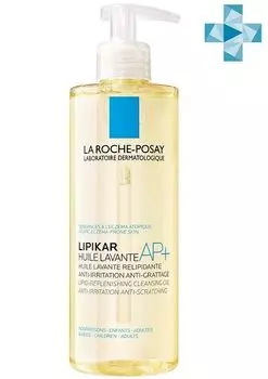 Масло смягчающее липидовосполняющее для ванны и душа Huile Lavante La Roche Posay/Ля рош позе 400мл