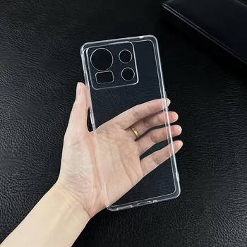 Для ZTE nubia Z40S Z40 S Pro 6,67 тонкий кристально чистый прозрачный мягкий чехол из ТПУ на заднюю панель, защитный чехол для камеры nubia Z40S Pro чистый