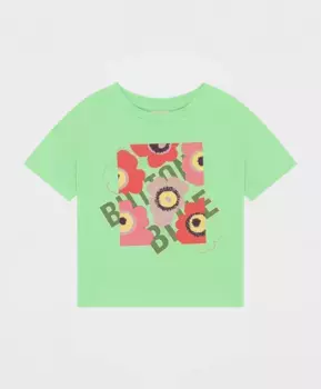 Футболка салатовая Button Blue (122)