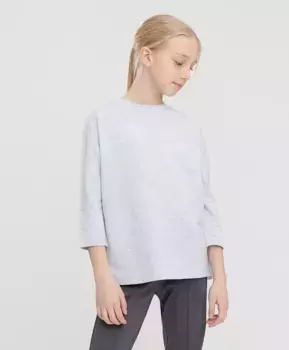 Футболка серая с вставкой Button Blue (152)