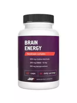 Brain energy д/работы мозга PROTEIN.COMPANY, 60 шт, капсулы