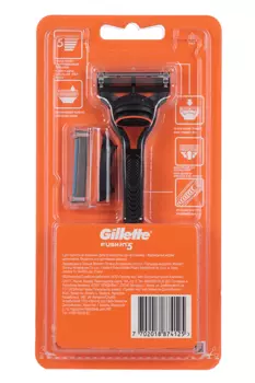 Бритва GILLETTE fusion5 мужская с 2 сменными кассетами