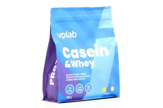 Casein and Whey VPLAB ваниль, 500 г