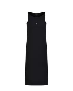 Платье без рукавов с лого Givenchy
