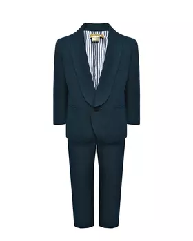 Льняной костюм, синий Stella McCartney