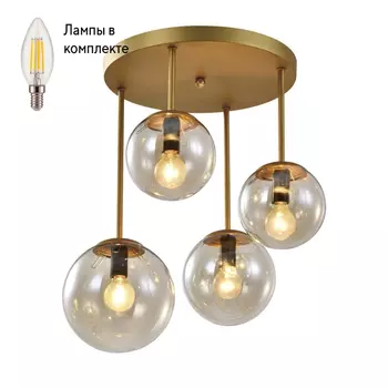 Люстра с Led лампочками в комплекте Rivoli Б0053040+Lamps