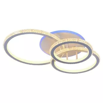 Люстра потолочная светодиодная с пультом ДУ Profit Light 8017/3 WHT 236W+10W RGB