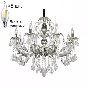 Люстра с лампочками Omnilux OML-77713-08+Lamps