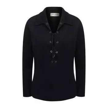 Шерстяной пуловер Saint Laurent