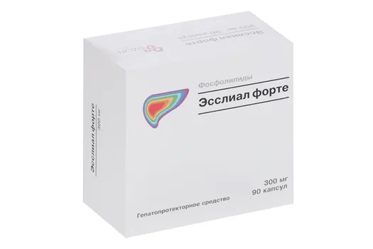 Эсслиал форте 300 мг, 90 шт, капсулы