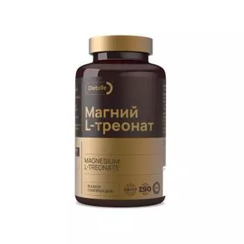 Dietelle, Магний (L-треонат), капсулы, 90 шт.