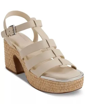 Женские сандалии Dasha Fisherman на платформе DKNY, бежевый