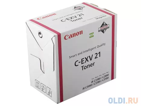 Тонер Canon C-EXV21M для iRC2880/2880i/33803380i пурпурный 14000 страниц