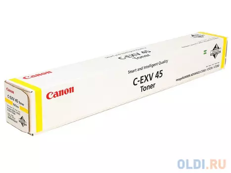 Тонер-Картридж Canon C-EXV45 Y для iR ADV C7260i C7270i C7280i жёлтый 6948B002