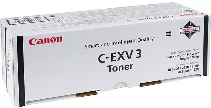 Тонер Canon C-EXV3 для Canon iR2200/2800/3300 туба 0.795 черный 6647A002