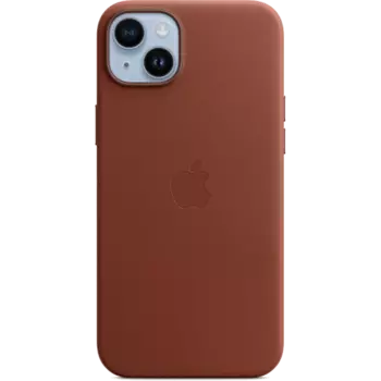 Чехол-крышка Apple MagSafe для iPhone 14 Plus, кожа, коричневый (MPPD3)