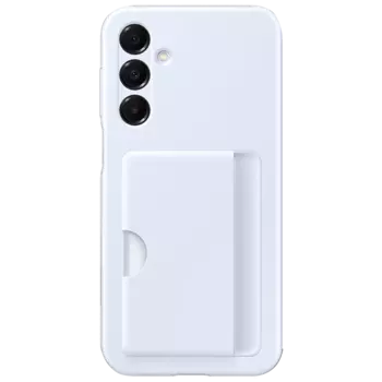 Чехол-крышка Samsung Card Slot Case для Galaxy A16, силикон, голубой