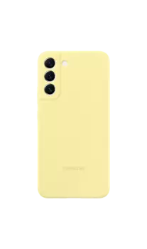 Чехол-крышка Samsung EF-PS906TYEGRU для Galaxy S22+, силикон, желтый