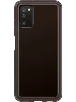 Чехол-крышка Samsung EF-QA037TBEGRU для A03s, термополиуретан, черный