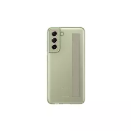 Чехол-крышка Samsung EF-XG990CMEGRU для Galaxy S21 FE с ремешком, оливковый