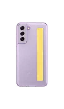 Чехол-крышка Samsung EF-XG990CVEGRU для Galaxy S21 FE с ремешком, фиолетовый