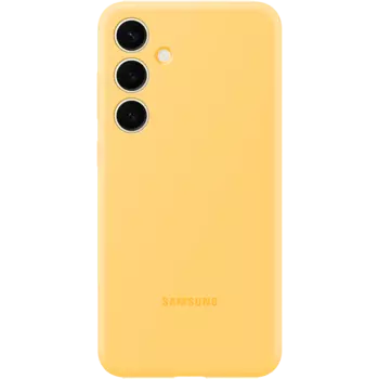 Чехол-крышка Samsung Silicone Case для Galaxy S24, силикон, желтый (EF-PS921TEEGRU)