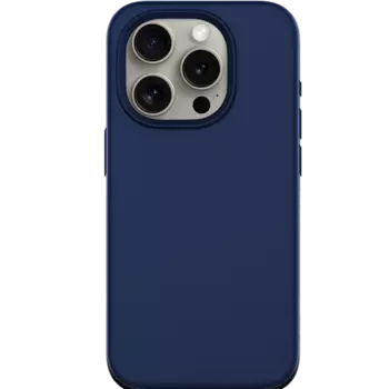 Чехол-крышка Stellarway Case with MagSafe для Apple iPhone 15 Pro Max, силикон, синий