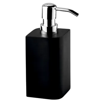 Дозатор для мыла WasserKraft Elba K-2700 настольный пластик черный (2799)