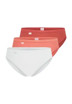Трусы Basic+ с утягивающим поясом упаковка из 3 шт. с эластичным поясом Sloggi, оранжевый