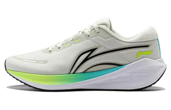 Кроссовки мужские WuShi Lite V2 с низким верхом, белые/зеленые Lining