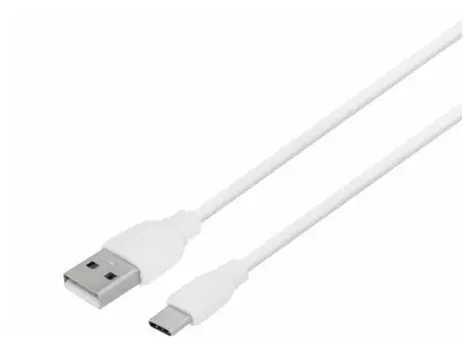 Кабель USB Type-C-USB, 2.4A, 1м, белый REXANT Suji Pro RC-138a (RC-138a)