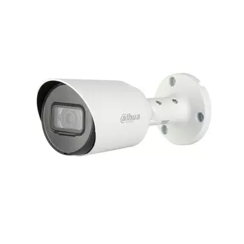 Камера HD-CVI DAHUA 3.6 мм уличная, корпусная, 2Мпикс, CMOS, до 60 кадров/с, до 1920x1080, ИК подсветка 30 м, -40 - +60, белый (DH-HAC-HFW1200TP-0360B)