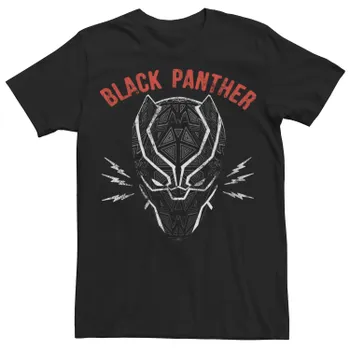 Мужская футболка Avengers Black Panther Tribal Licensed Character