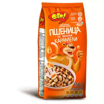 Сухой завтрак ого 150 г пшеница с карамелью