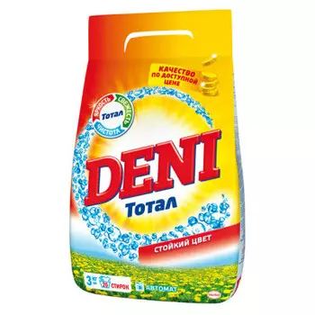 Стиральный порошок Deni 3кг автомат стойкий цвет п/п