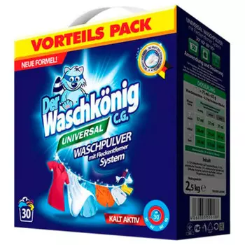 Стиральный порошок Der Waschkonig 2,4кг универсал
